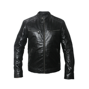 Morgan - Short body black biker jacket