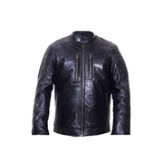 Mashall - Slim Fit Adjustable Leather Jacket