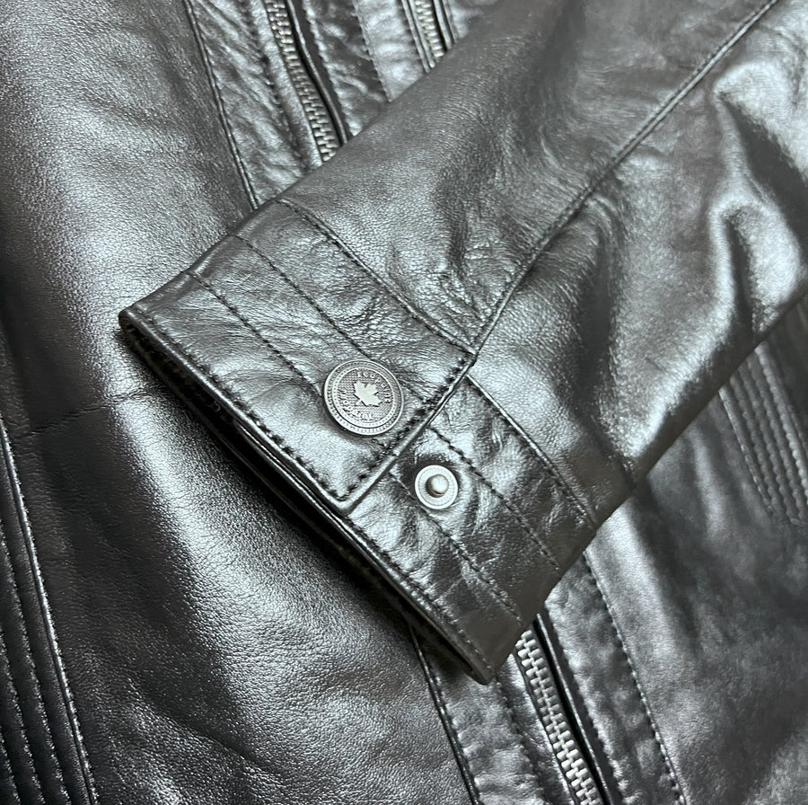 Ford - Triple Stitched Wax Leather Jacket