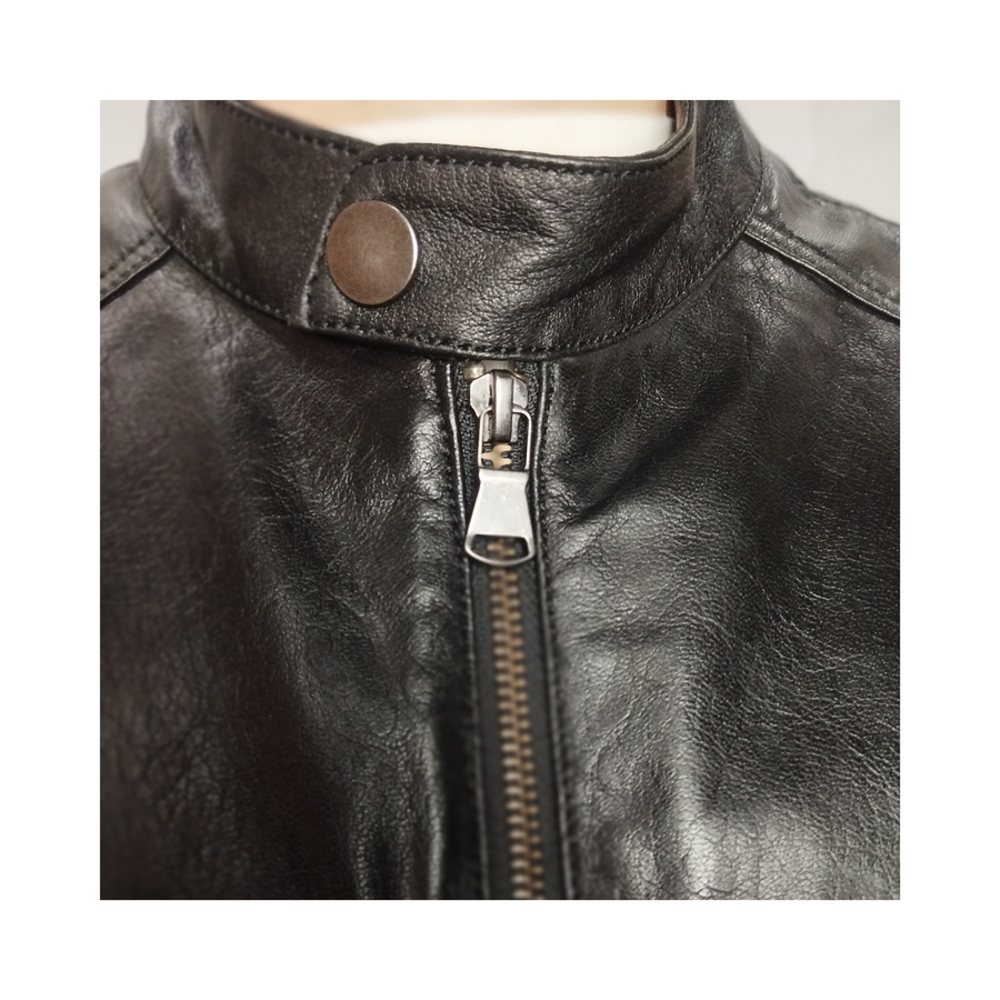 Morgan - Short body black biker jacket