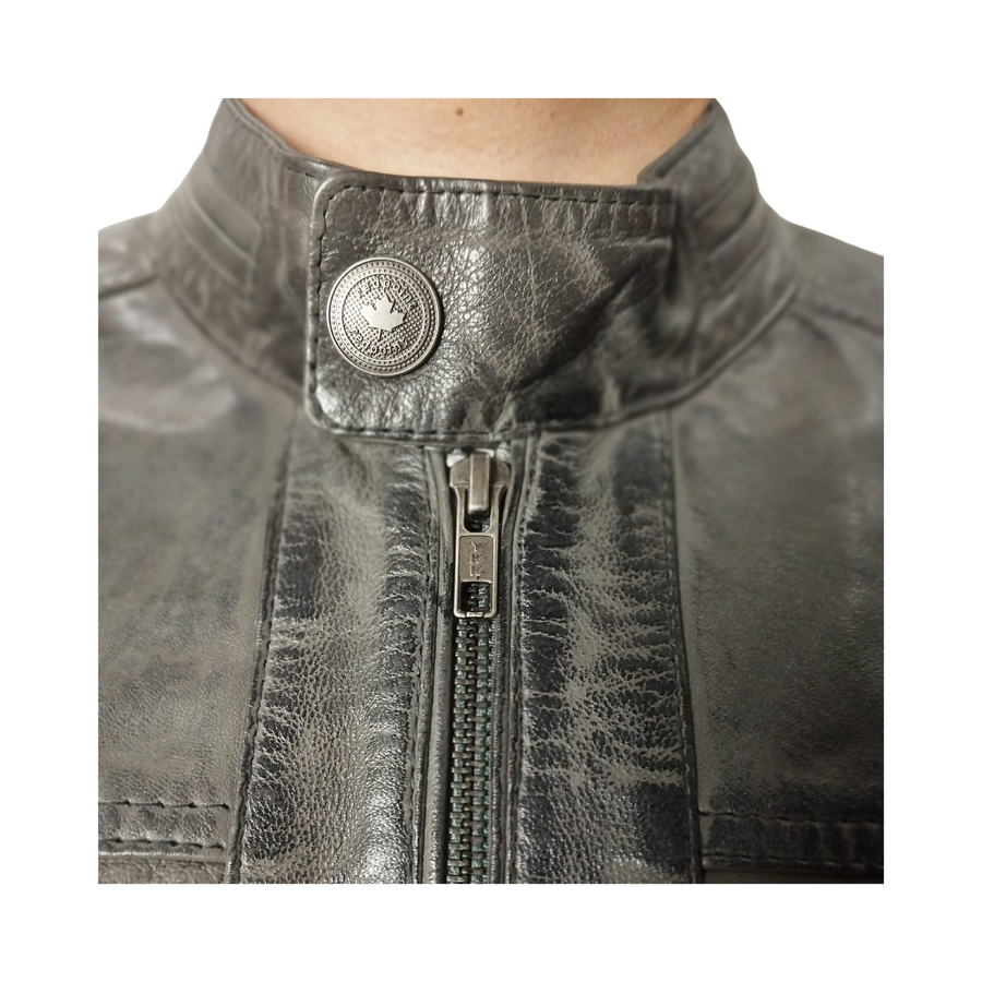 Matrix - Slim Fit Sheep Leather Jacket